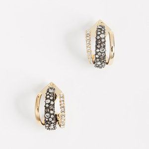 SOLD - Alexis Bittar Floating Orbit Hoop Earrings